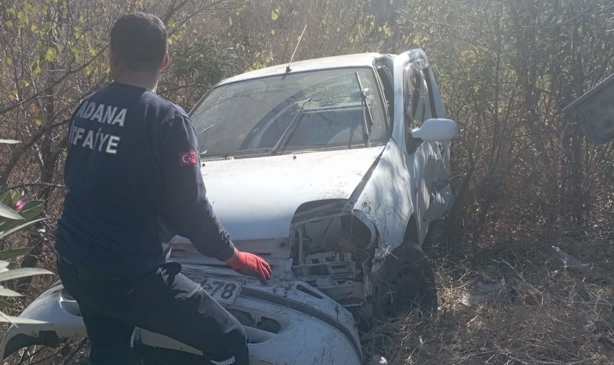 Adana’nın Ceyhan ilçesinde meydana gelen trafik kazasında bir kişi öldü